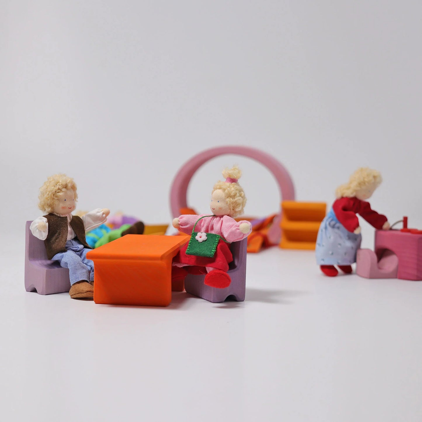 Grimm's pink orange mobile home