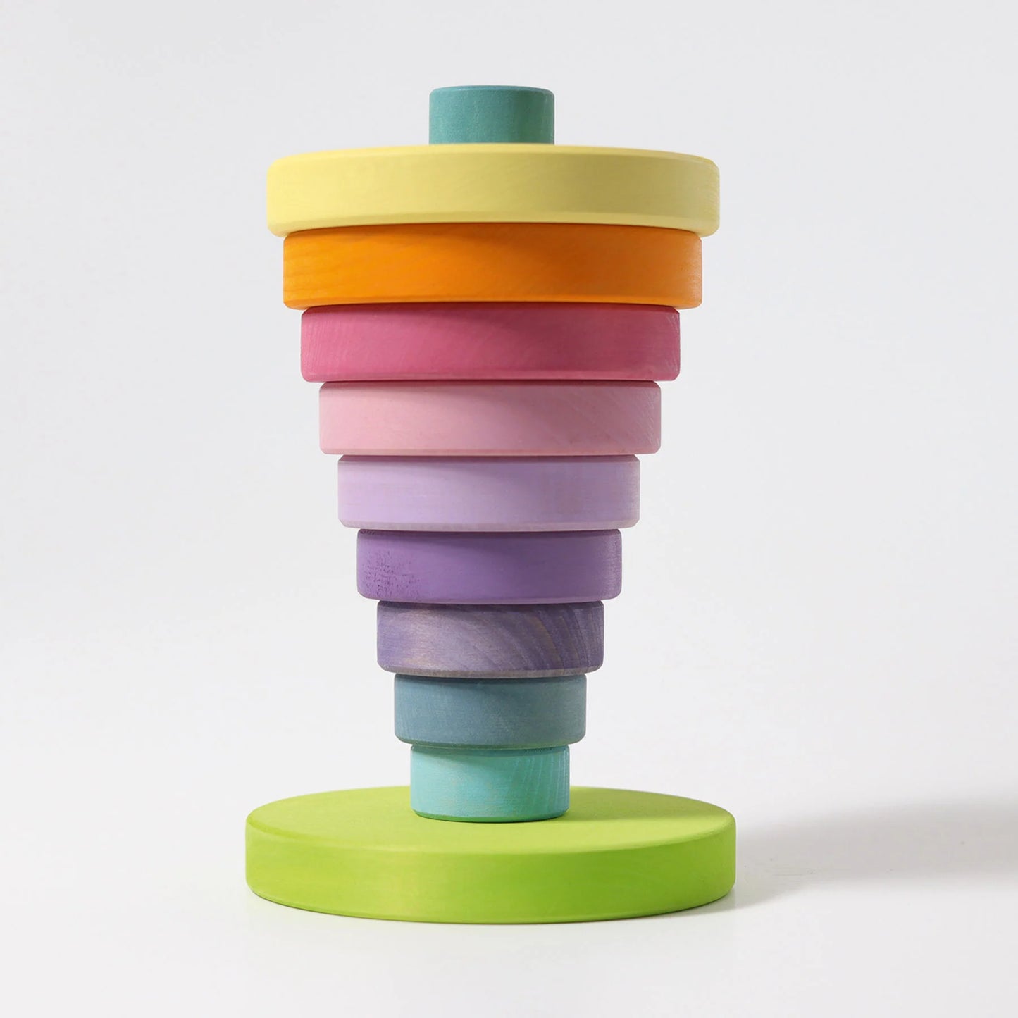 Grimm's pastel conical tower