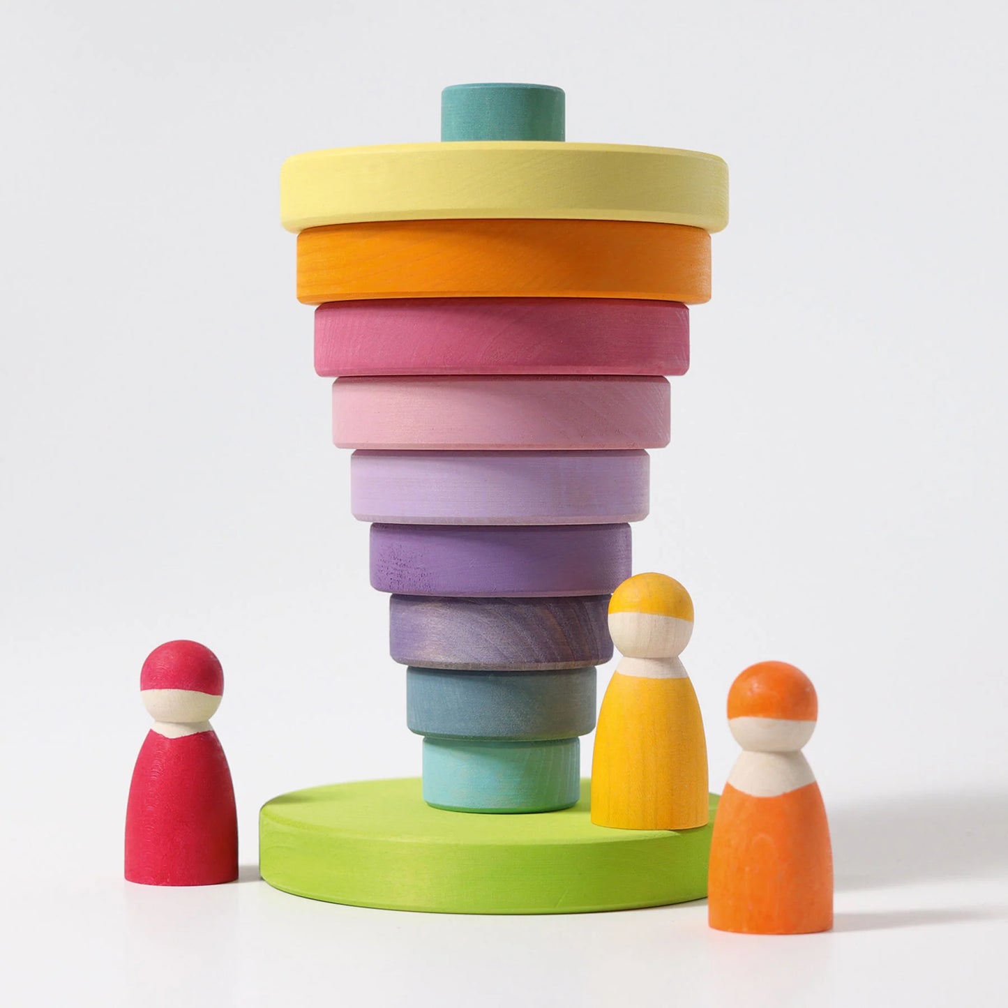 Grimm's pastel conical tower
