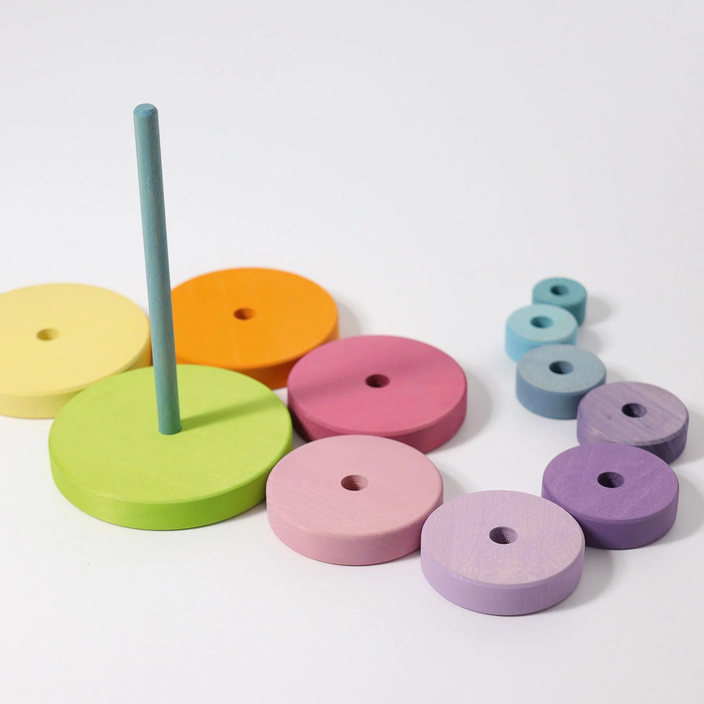 Grimm's pastel conical tower