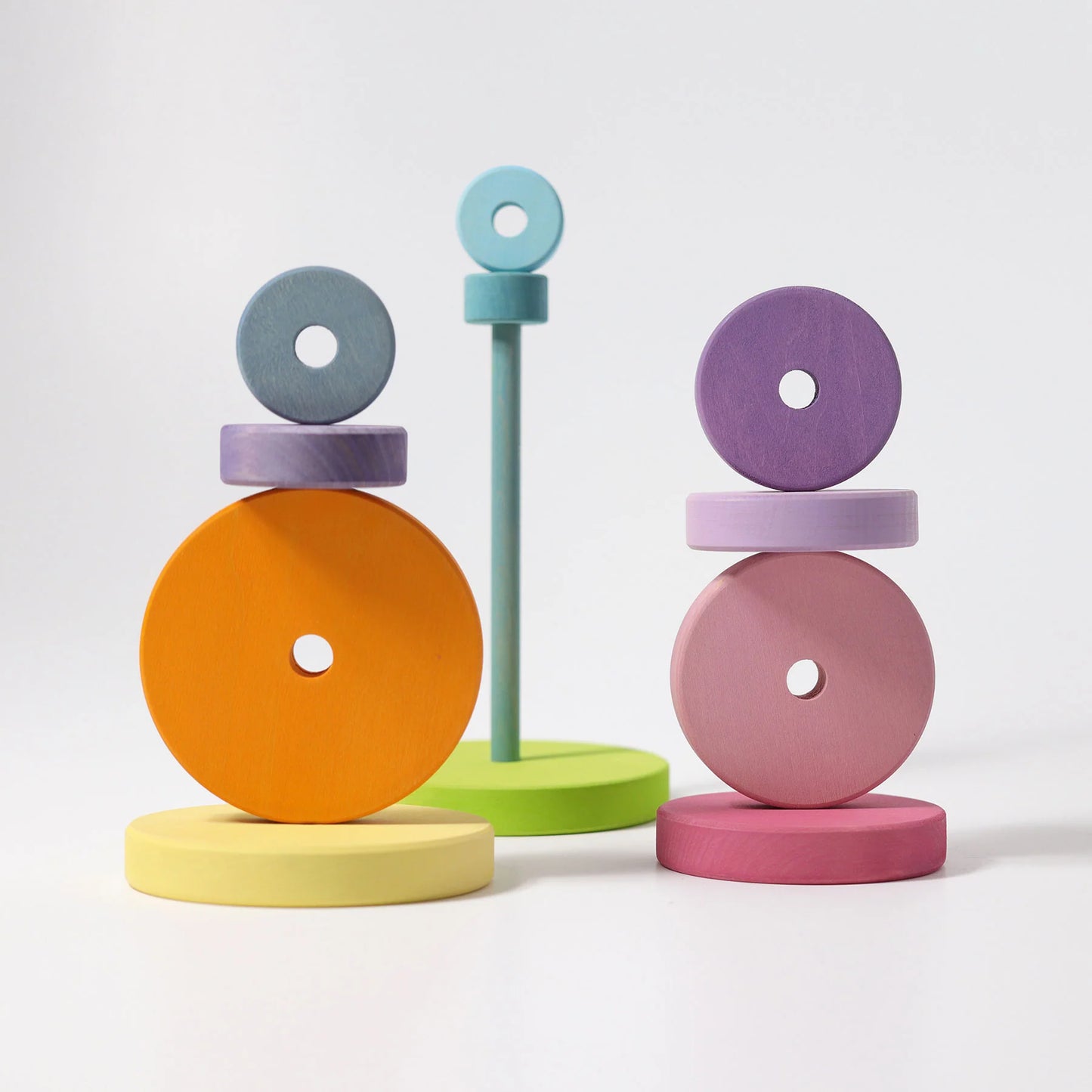 Grimm's pastel conical tower