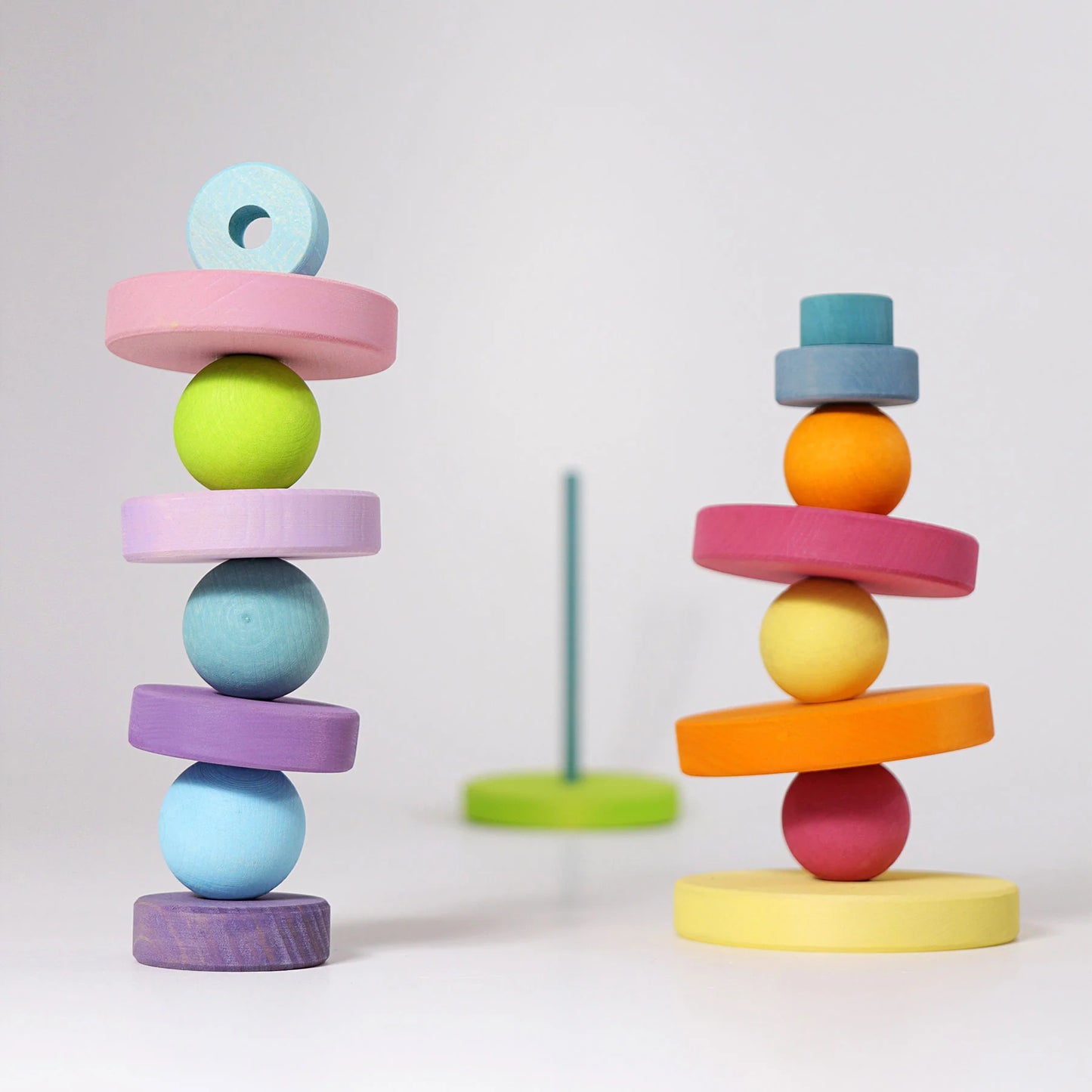 Grimm's pastel conical tower