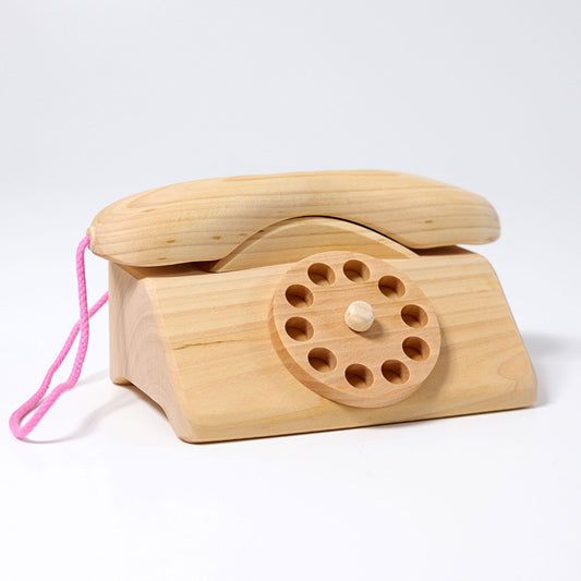 Grimm's wooden telephone