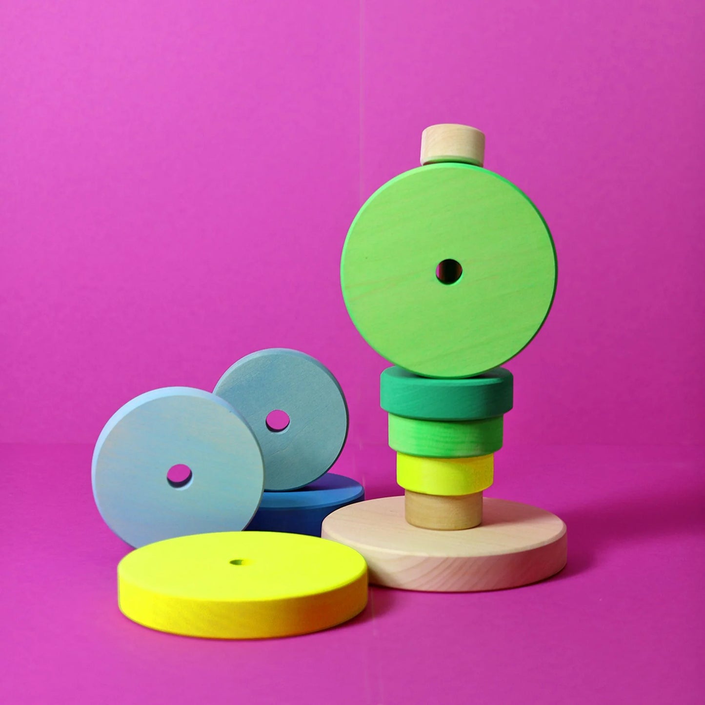 Grimm's conical tower - Neon Green