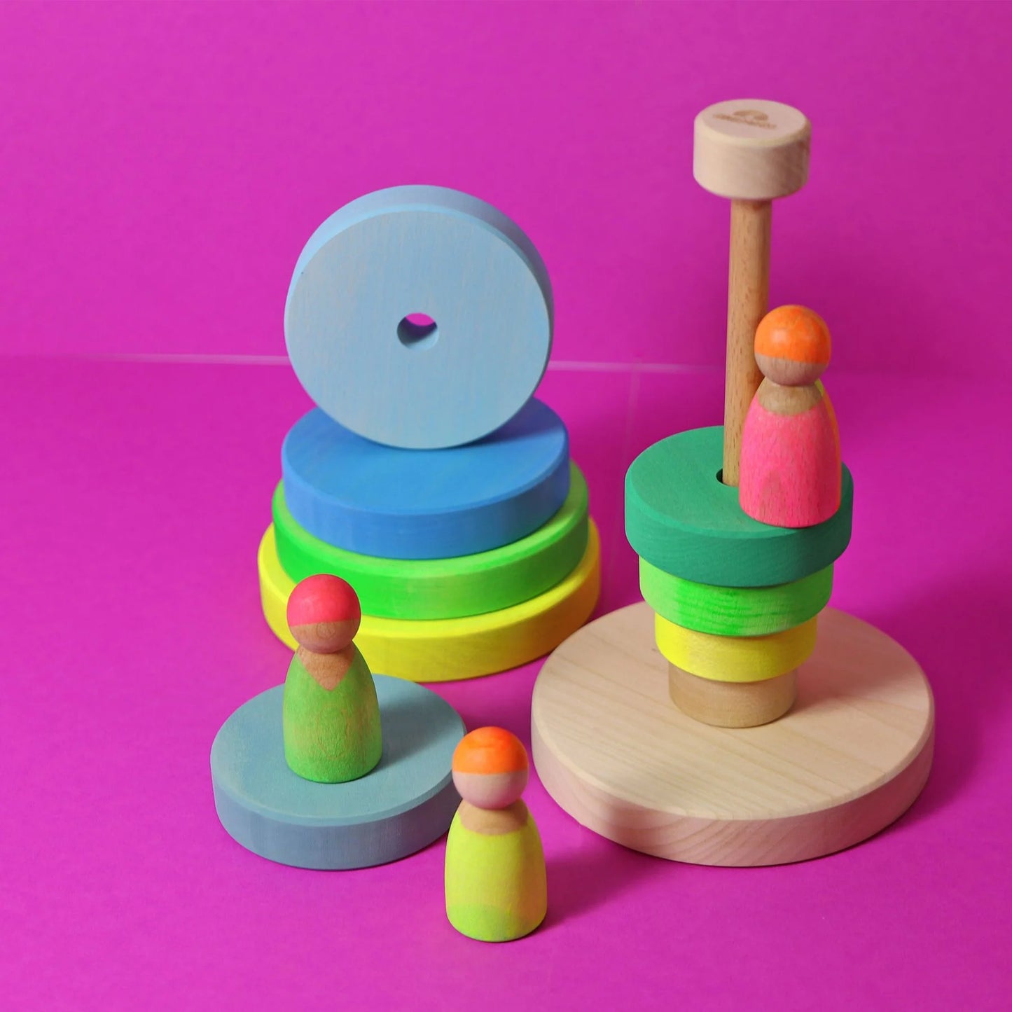 Grimm's conical tower - Neon Green