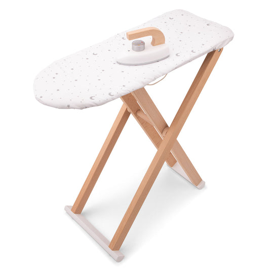 Wooden laundry ironing board