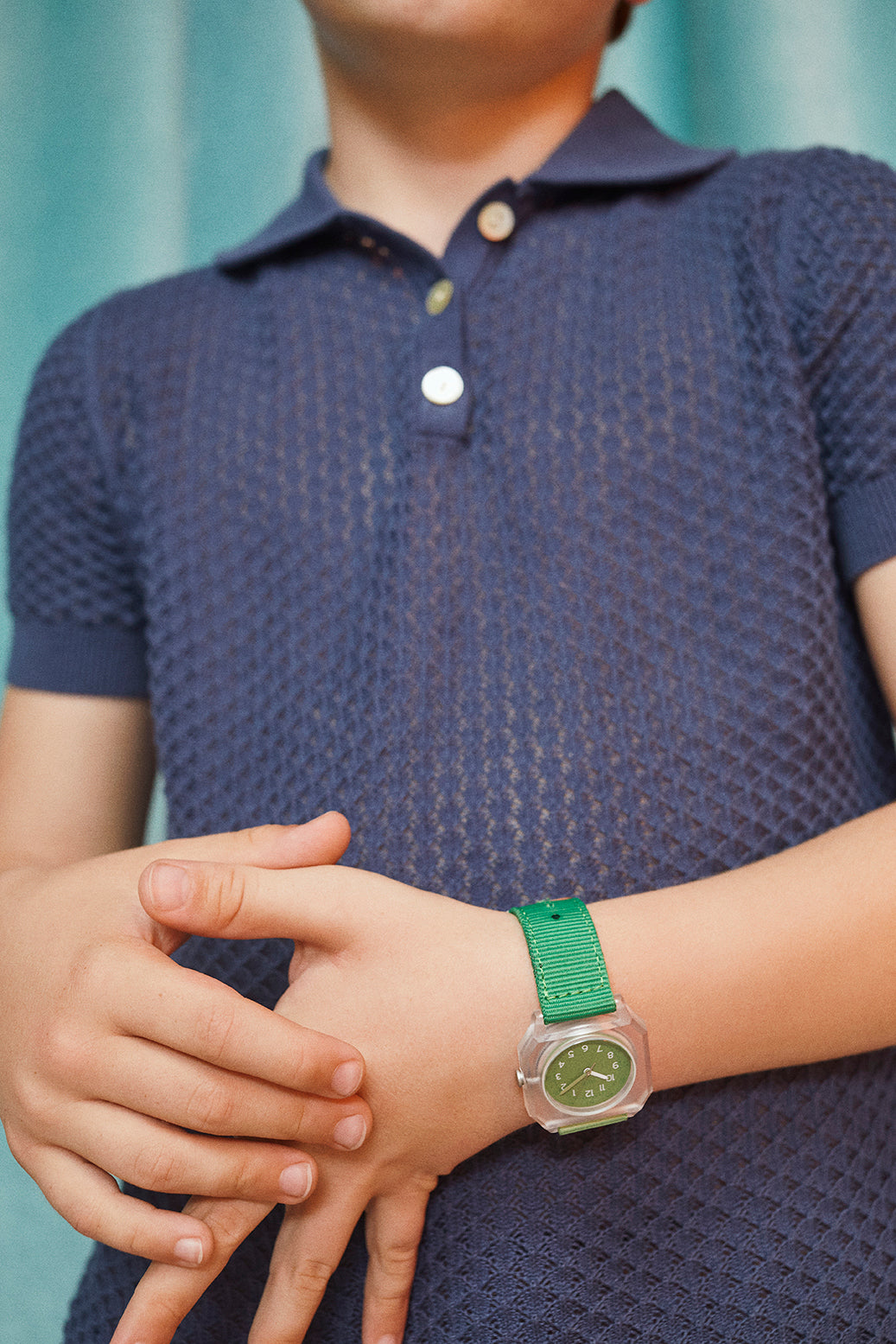 Mini Kyomo green eco friendly kids watch - Green Smoothie