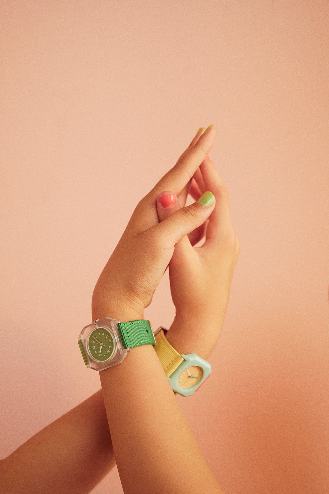 Mini Kyomo green eco friendly kids watch - Green Smoothie