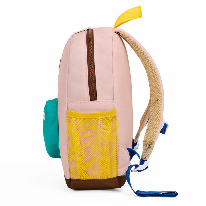 Recycled plastic bottles kids backpack- Mini Creamy