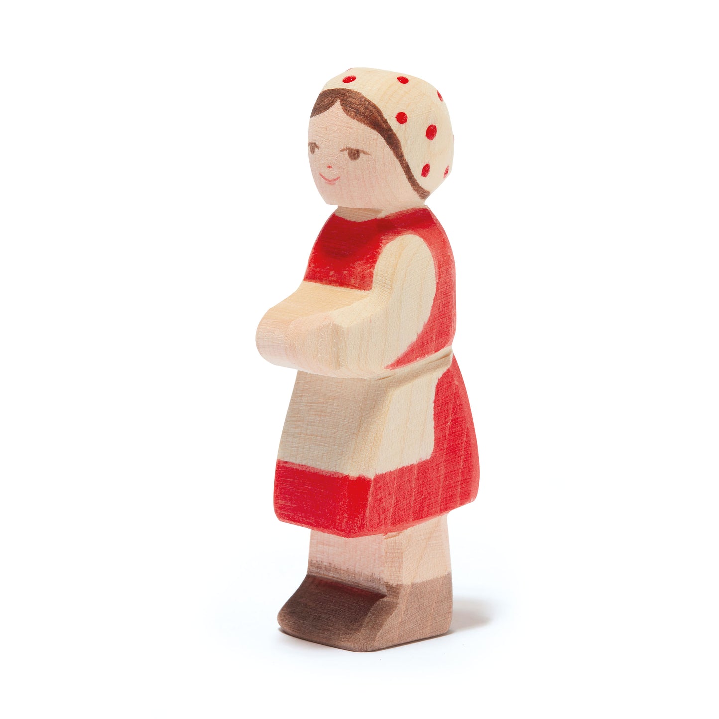 Wooden Heidi figurine