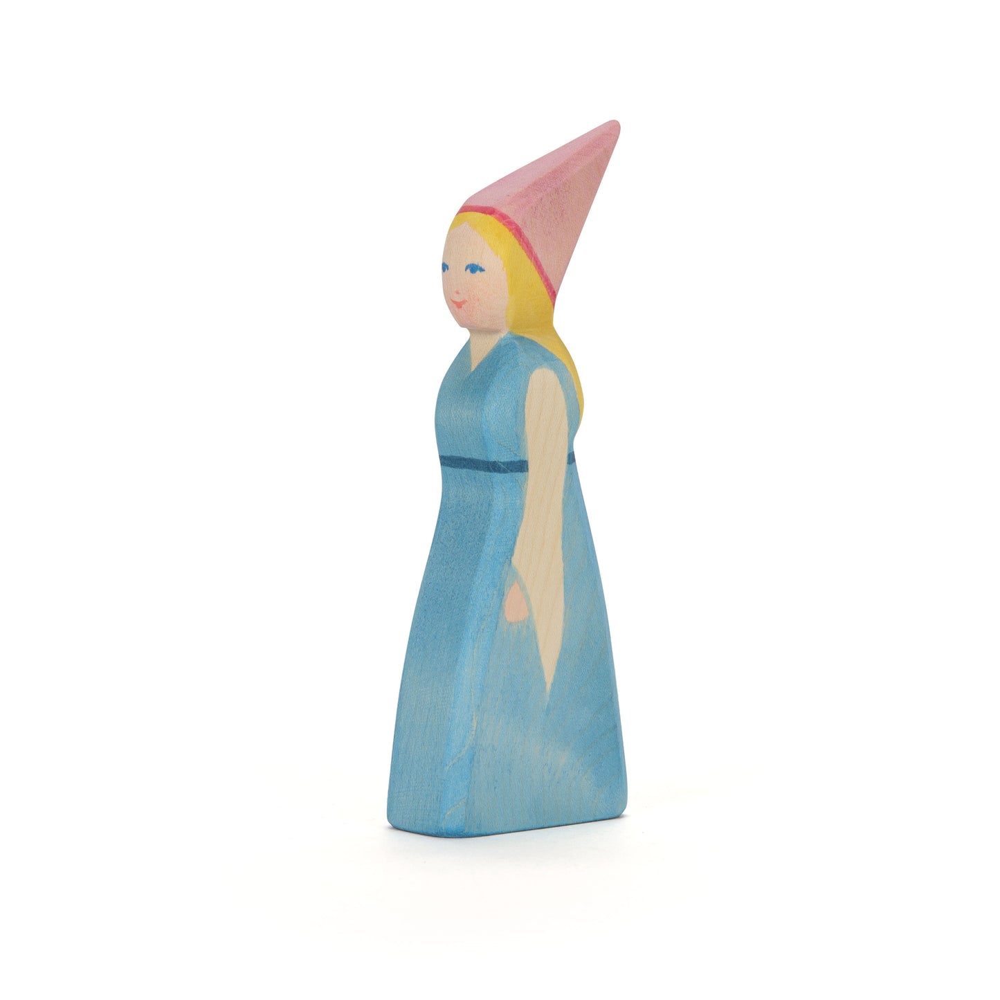 Wooden daughter of the castle figurine