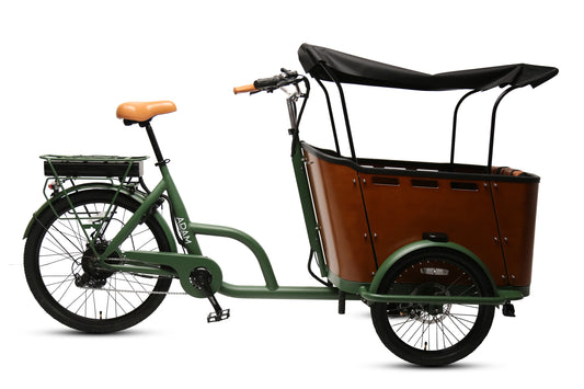 Cargo bike sun cover