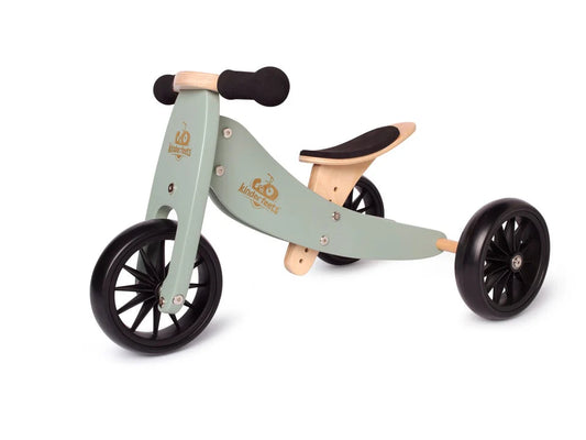 2-in-1 Tiny Tot tricycle & balance bike - Sage