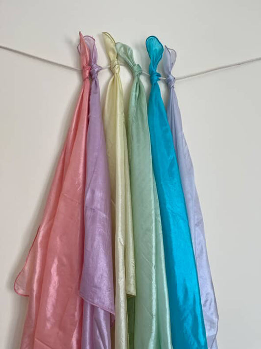 Waldorf play silks set-Pastel