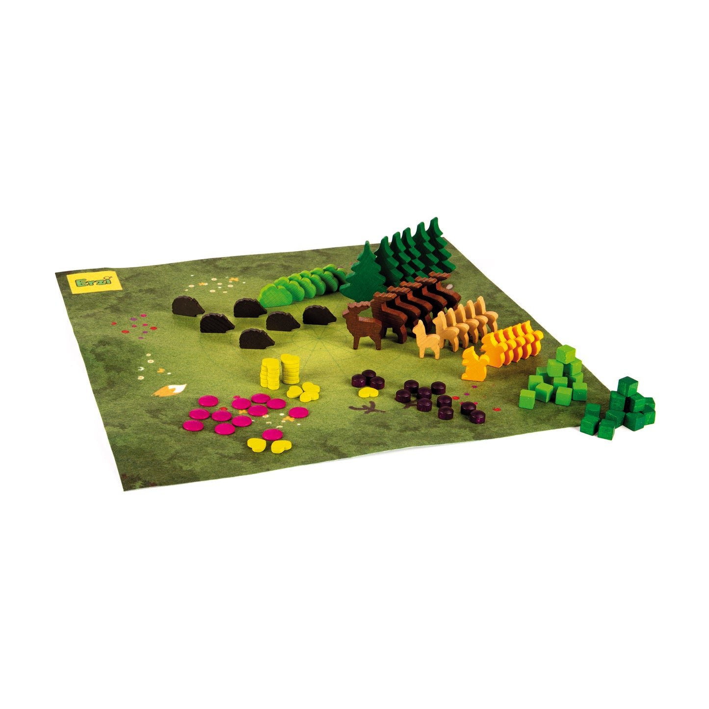 Wooden MandaLay forest set