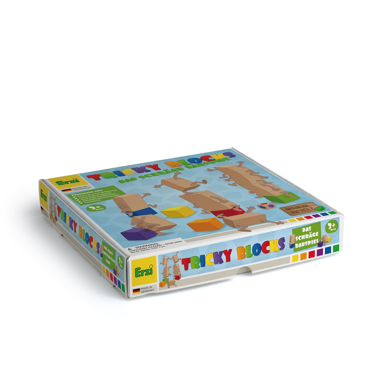 Wooden tricky blocks kids board game