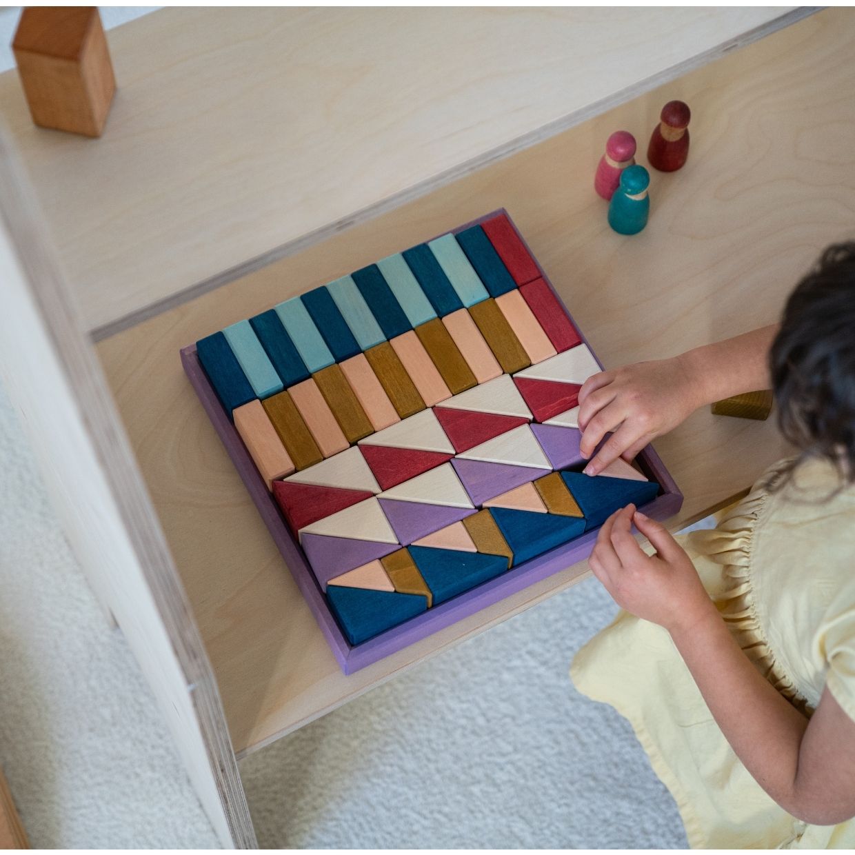 Grimm's Rhythm wooden blocks set