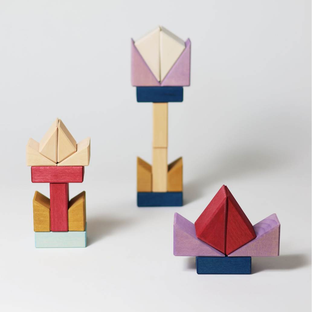 Grimm's Rhythm wooden blocks set