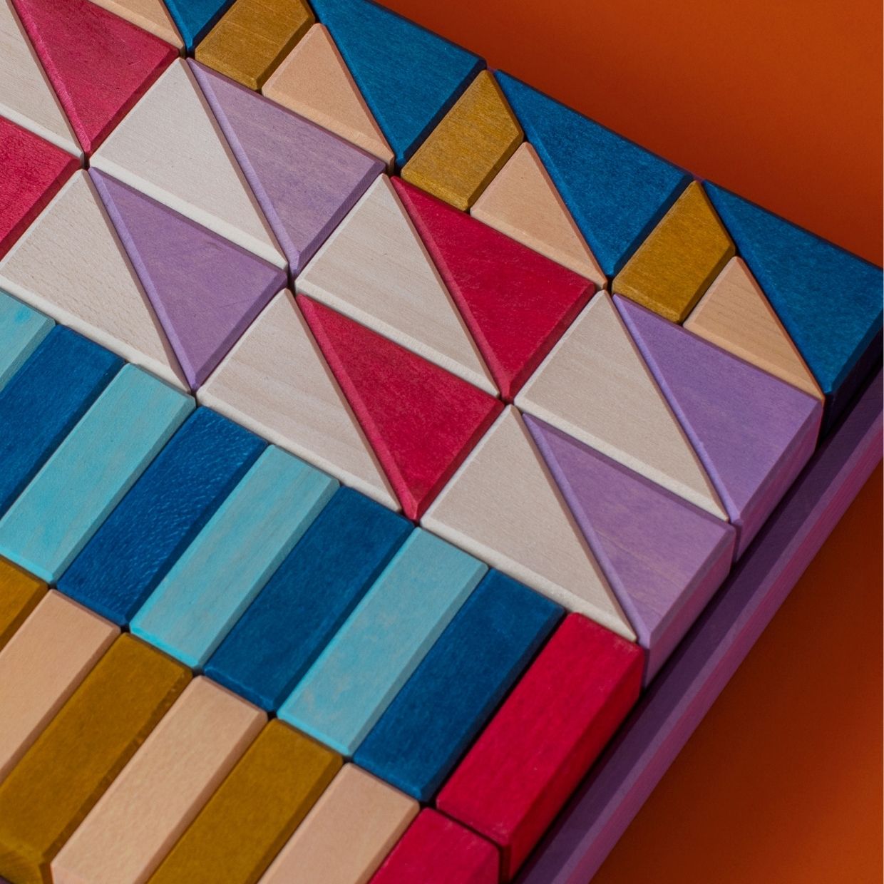 Grimm's Rhythm wooden blocks set