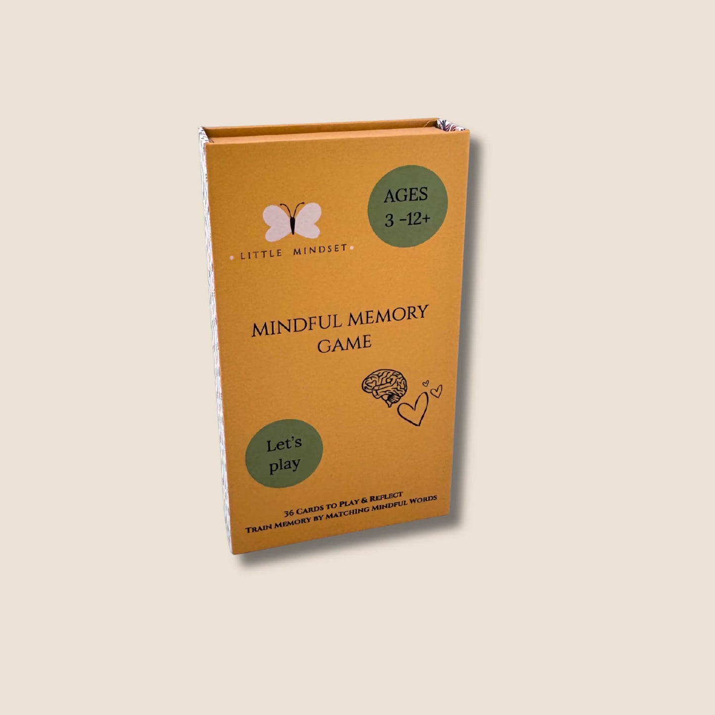 Mindful memory game for kids