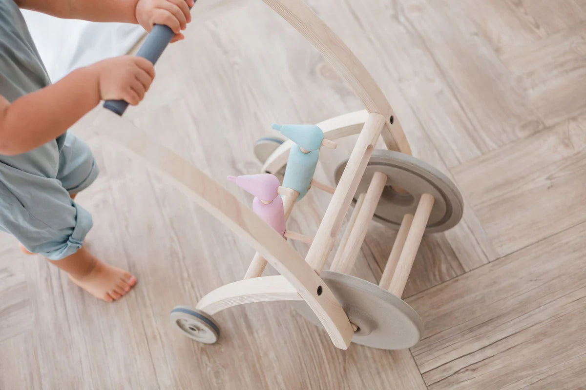 Wooden baby walker- Woodpecker
