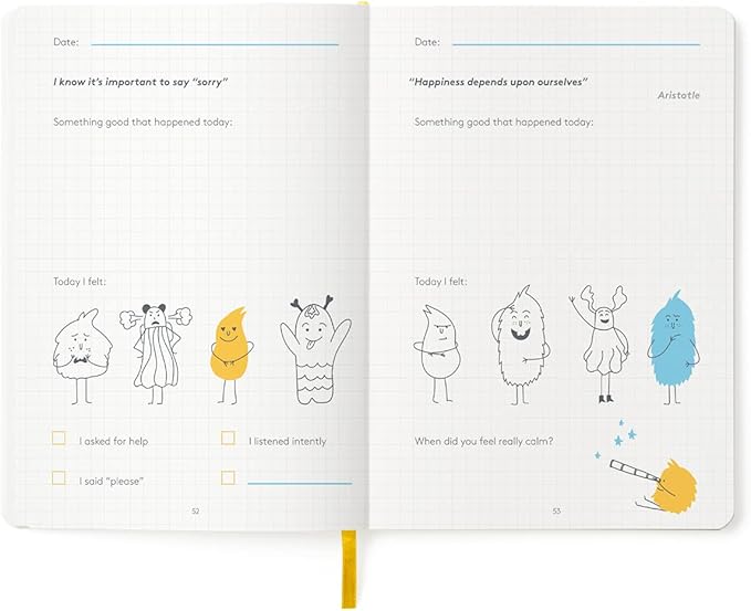 The HappyMe gratitude kids journal- 3/6 years old