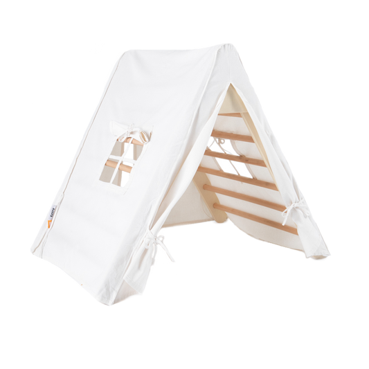 Off white play tent compatible with Large Pikler