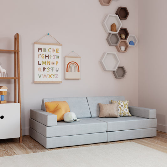Kids play sofa original-Light Grey