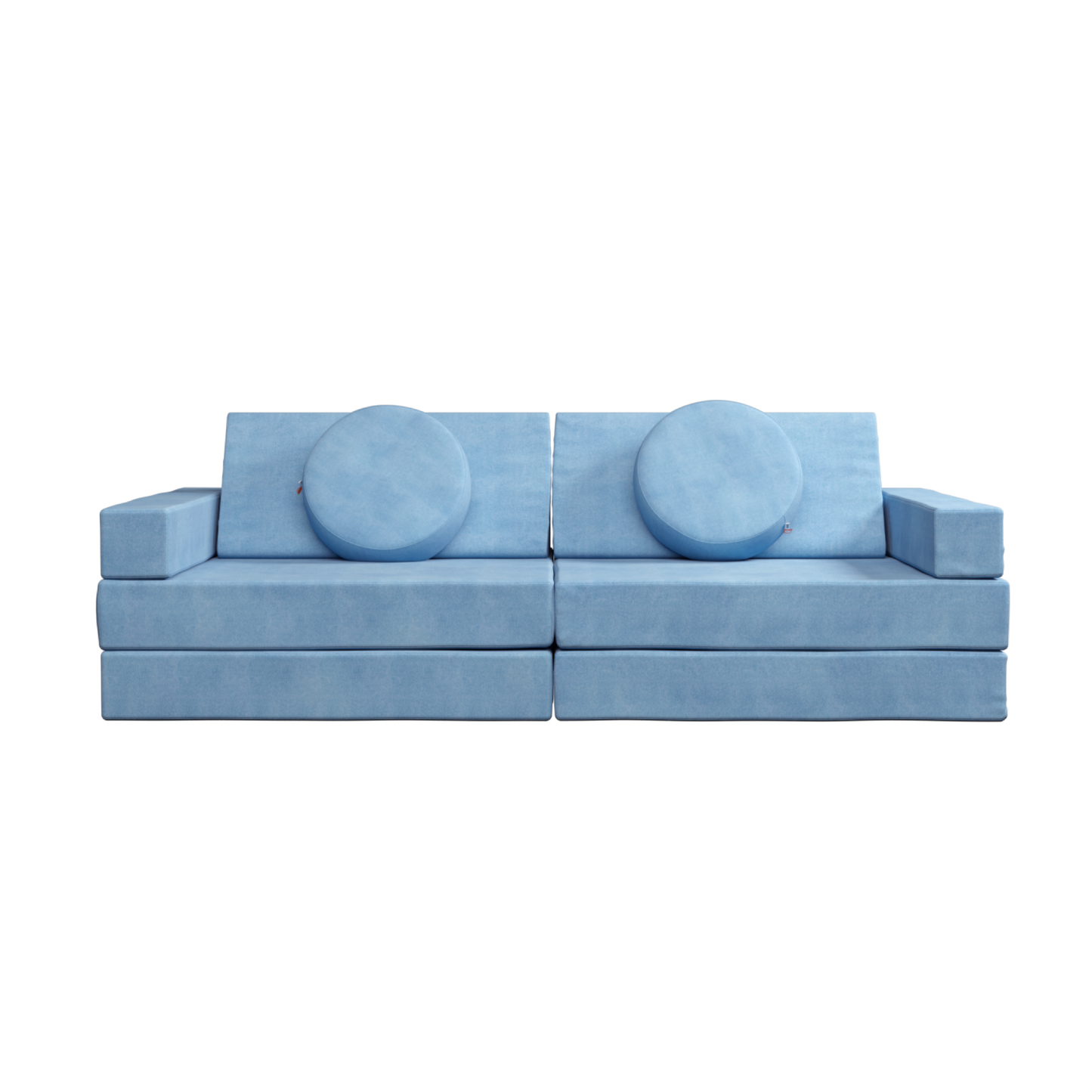 Play sofa circle bundle-Arctic Blue