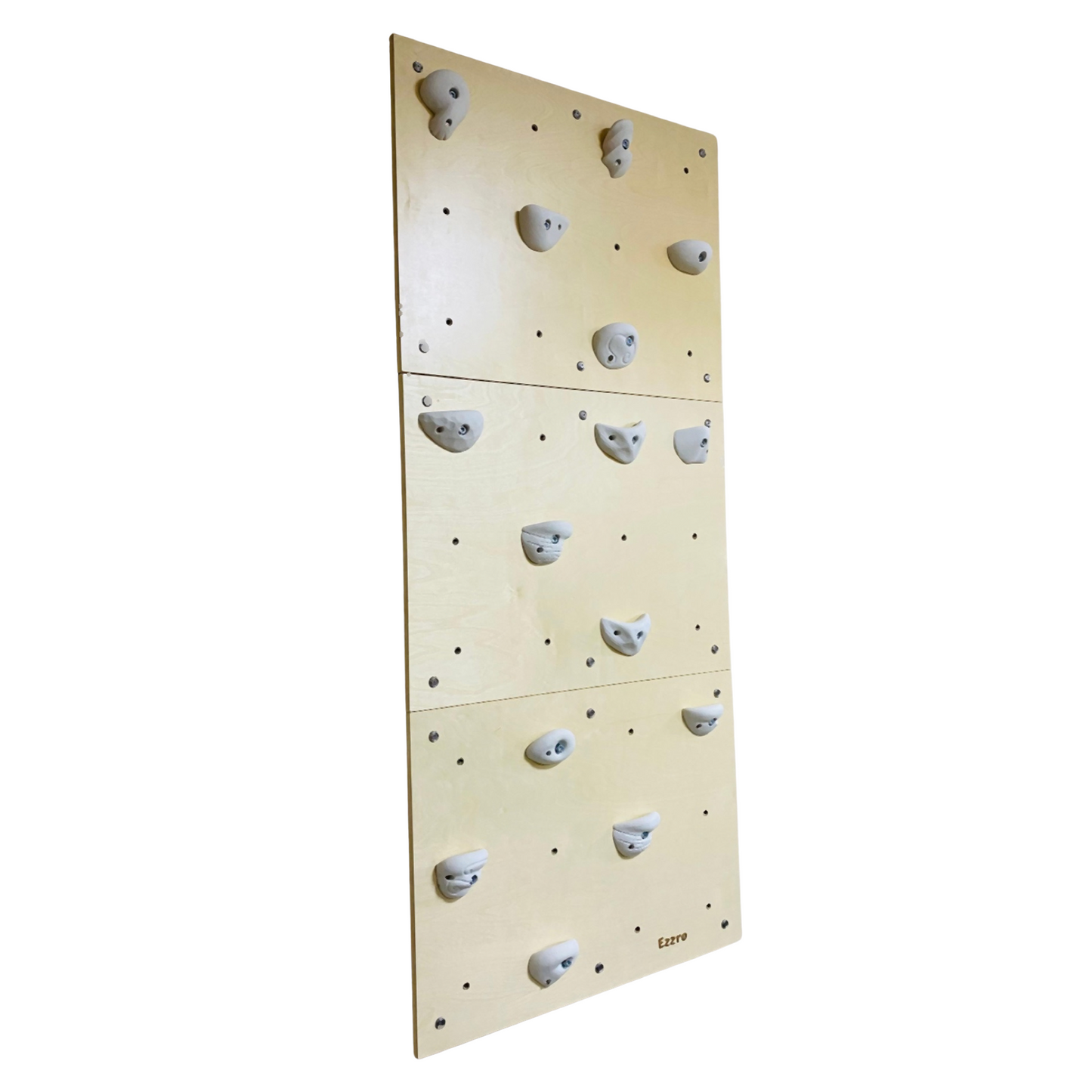 Wooden climbing wall for kids- White