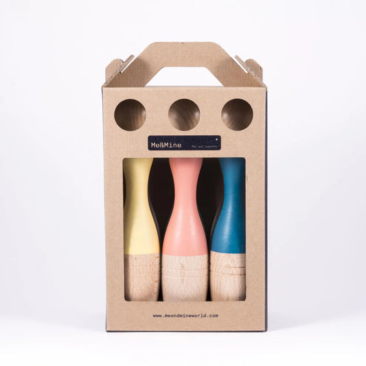 Wooden bowling set - DAMAGED ITEM