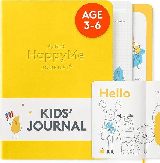 The HappyMe gratitude kids journal- 3/6 years old