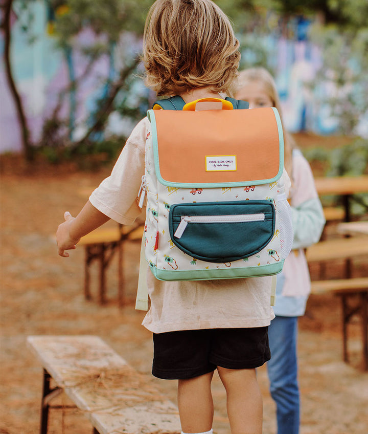 Recycled plastic bottles kids backpack- Cool Trip