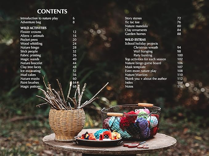 Your Wild Imagination book: nature play activities for kids