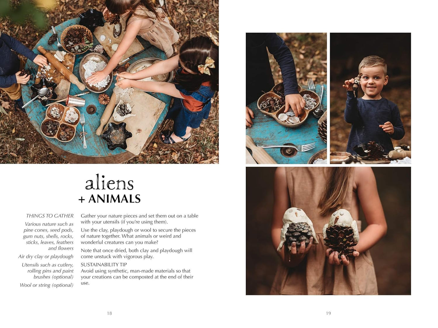 Your Wild Imagination book: nature play activities for kids