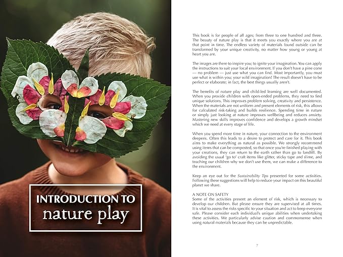 Your Wild Imagination book: nature play activities for kids