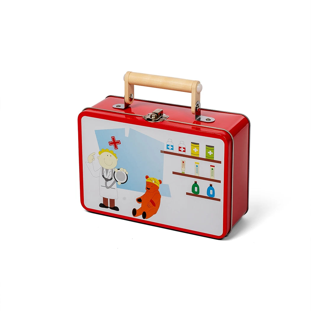 Doctor suitcase wooden set