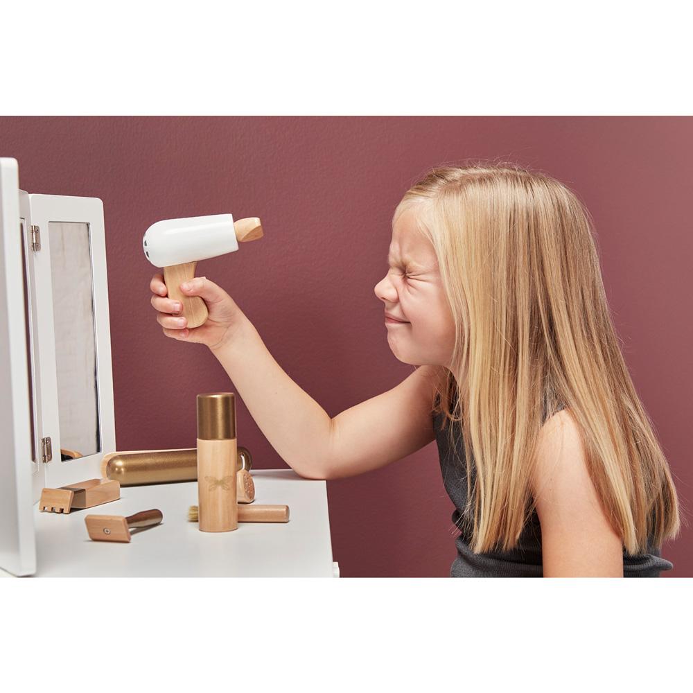 Wooden hair dresser play set (9 pieces)