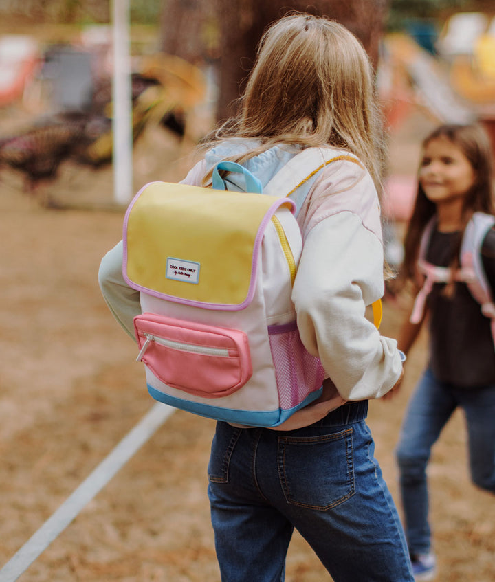 Recycled plastic bottles kids backpack- Mini Sugar