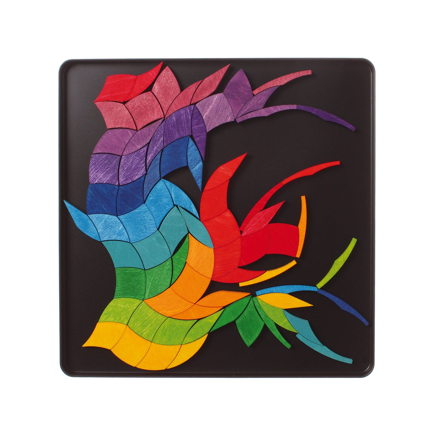 Grimm's wooden magnetic puzzle color spiral