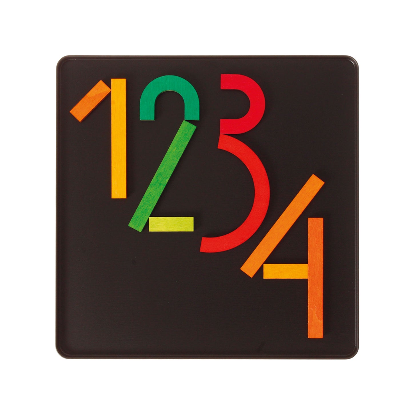 Grimm's wooden magnetic puzzle letter shapes