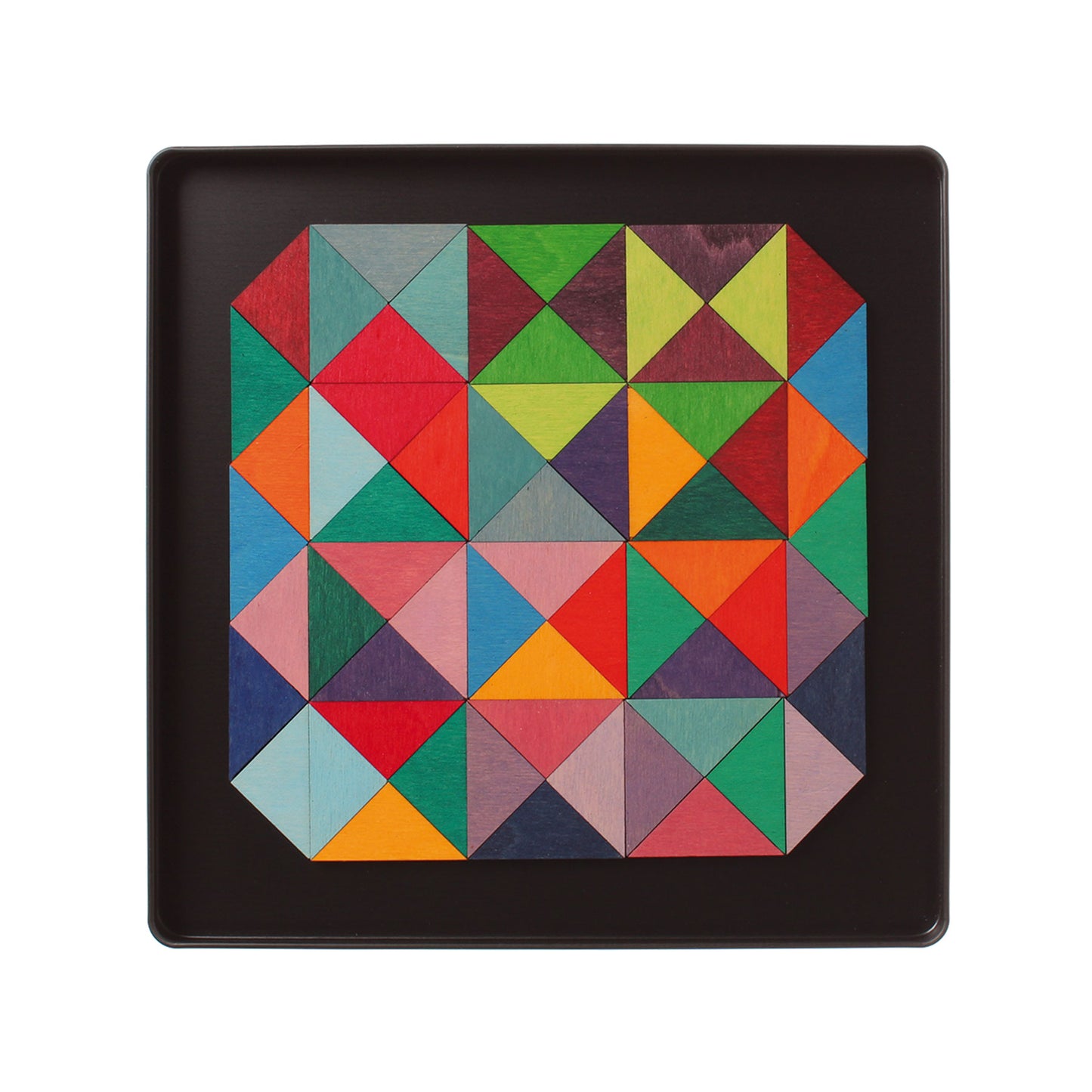 Grimm's wooden magnetic puzzle triangles