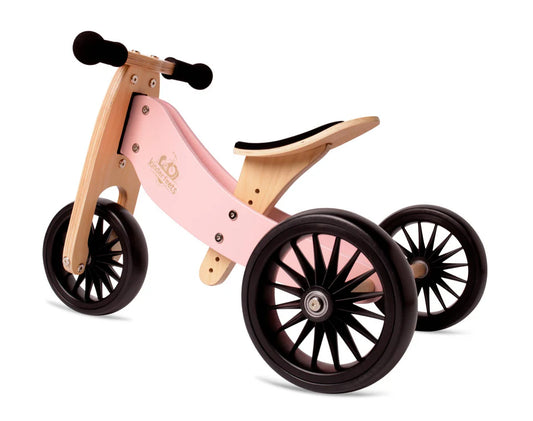 2-in-1 Tiny Tot Plus tricycle & balance bike - Rose