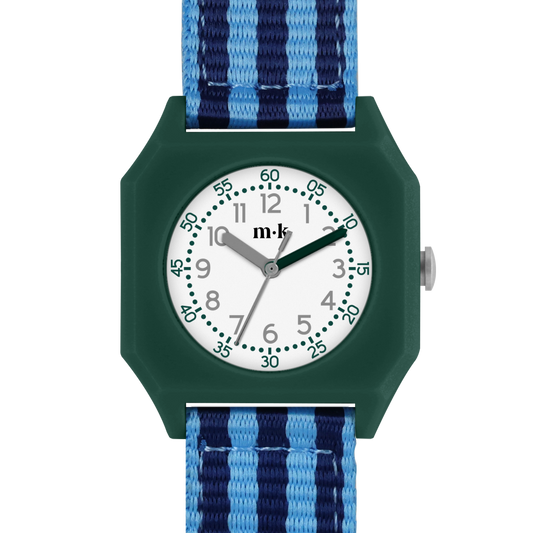 Mini Kyomo green & blue eco friendly kids watch- A Day on Earth