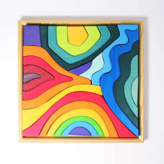 Grimm's wooden four elements set