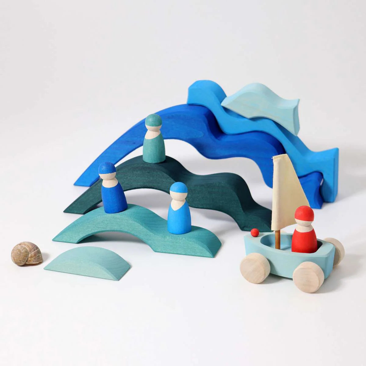 Grimm's wooden four elements set
