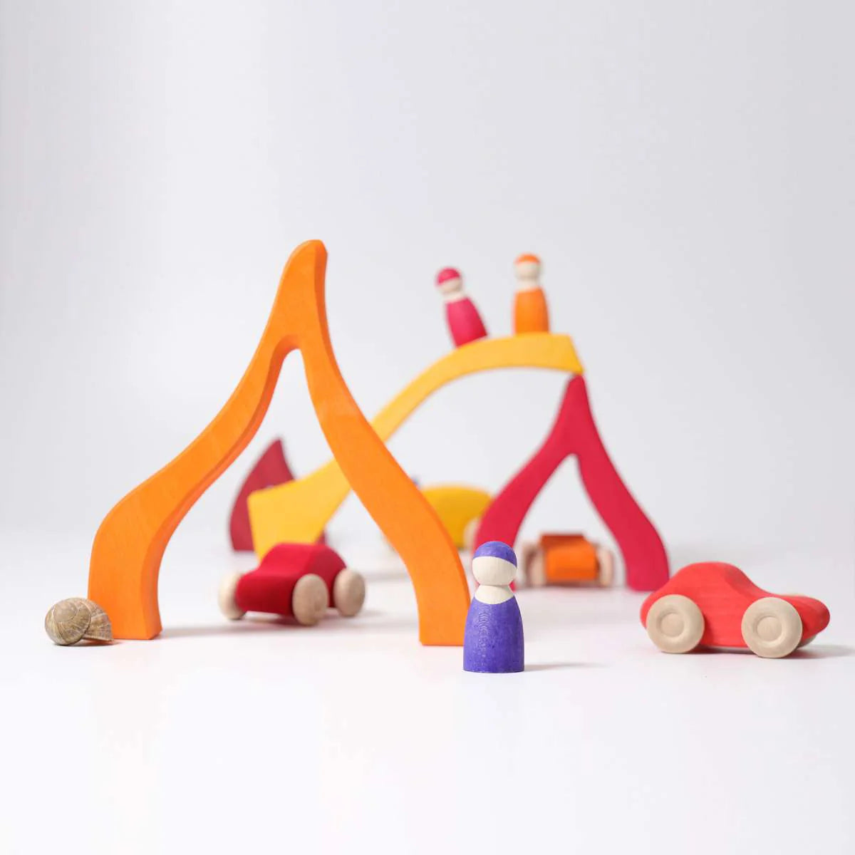 Grimm's wooden four elements set