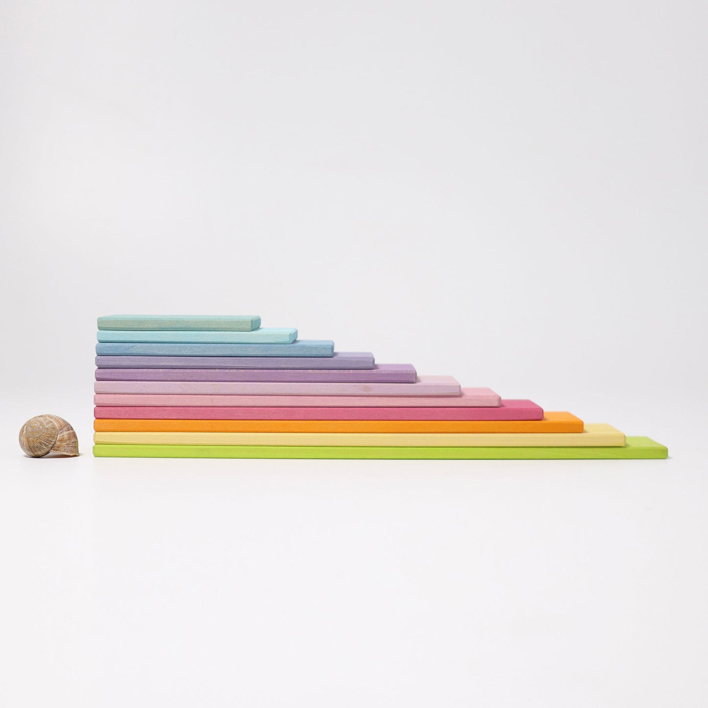 Grimm's wooden building boards- Pastel