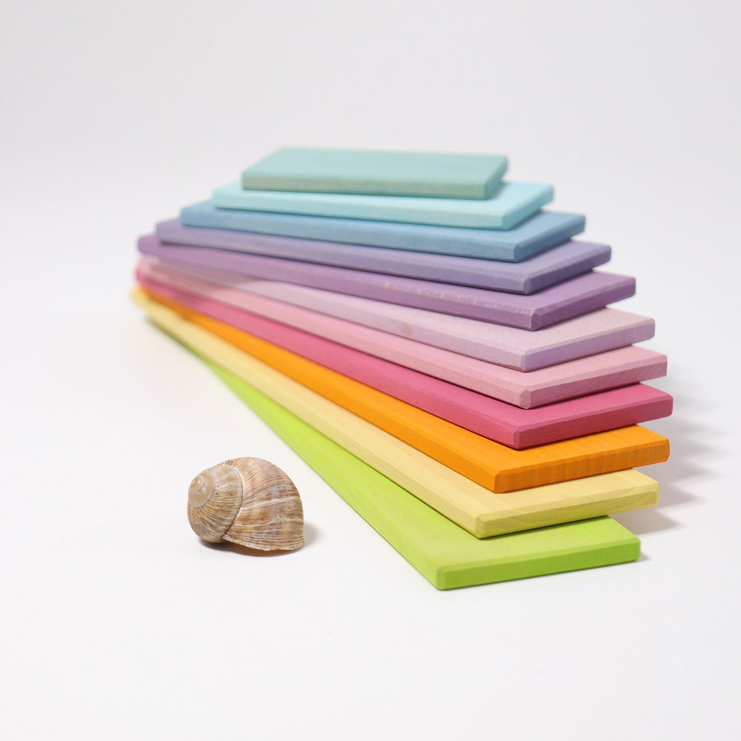 Grimm's wooden building boards- Pastel