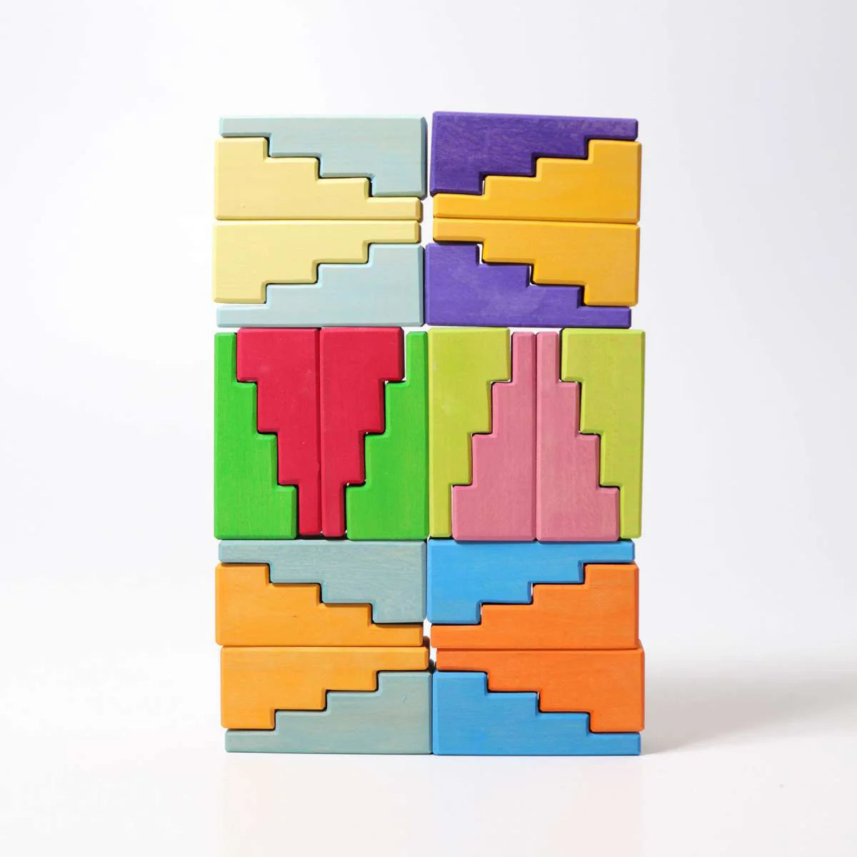 Grimm's stepped roofs rainbow